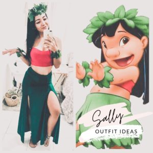 DIY lilo costume CROP TOP outfit PDF sewing pattern