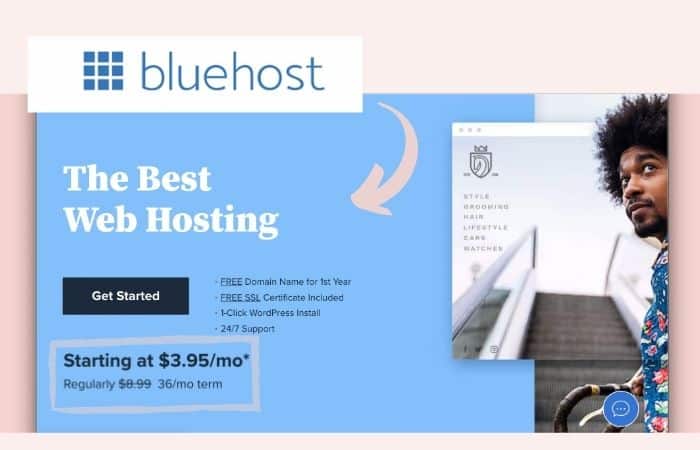 bluehost best web hosting for beginner bloggers