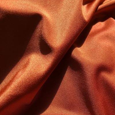 trendy copper color nylon spandex fabric