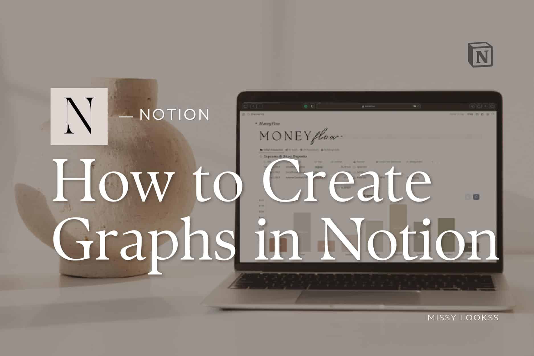 How to create graphs in notion